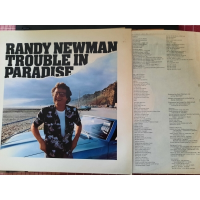 Randy Newman – Trouble In Paradise (Warner Bros. Records – 92.3755-1, Warner Bros. Records – W 3755) (Zeer goede staat, hoes VG+ en vinyl VG+)